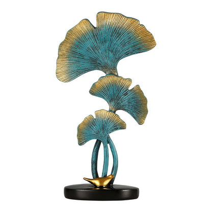 Decorative Ginkgo Leaf Sculpture Homeandso