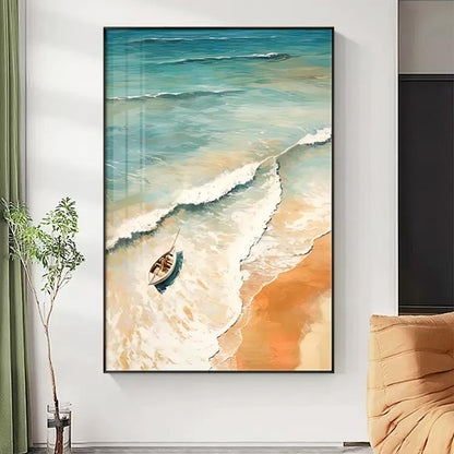 Coastal Ocean View Framed Artwork Homeandso