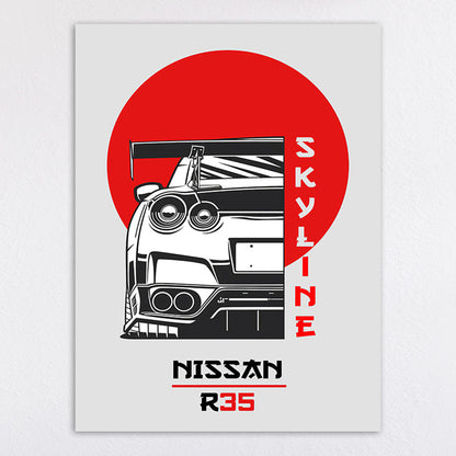 Automotive Art Print Homeandso