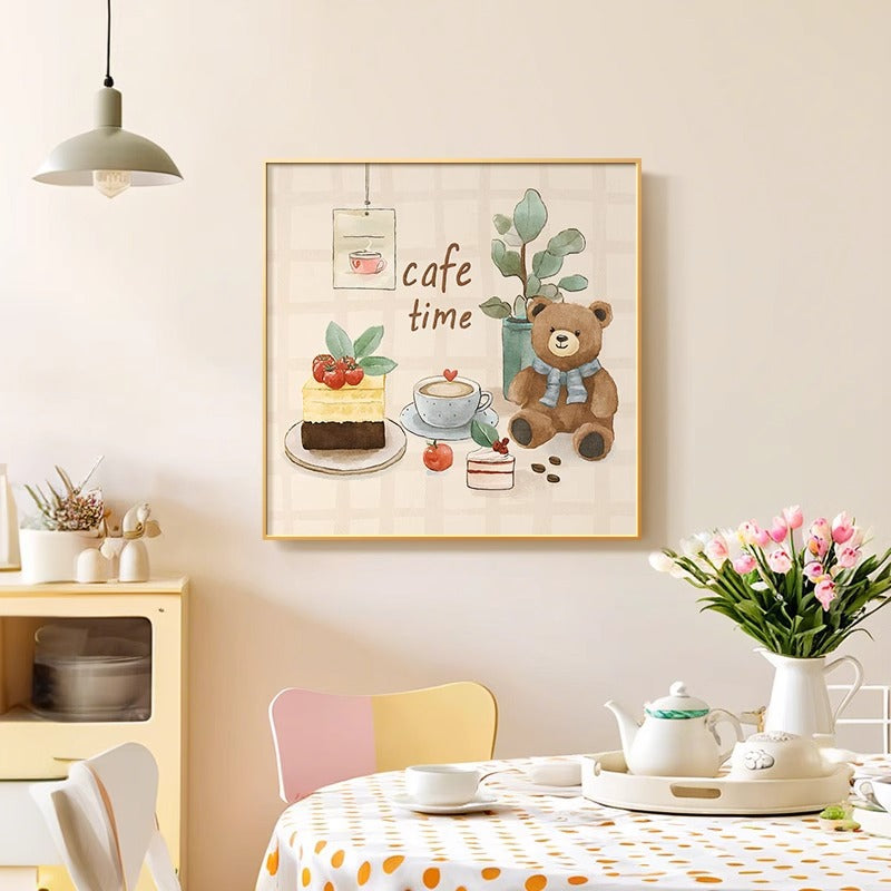 Illustrative Character Canvas Art Print Homeandso