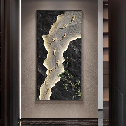 Decorative Textured Wall Canvas Art Homeandso