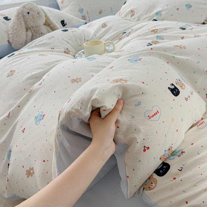 Playful Cartoon-Themed Quilt Set Homeandso 1792692868