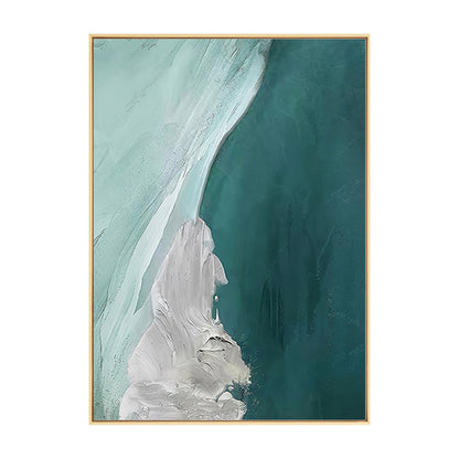 Abstract Ocean-Inspired Framed Wall Art Homeandso