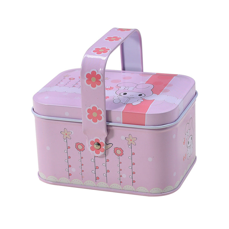 Cute Decorative Snack Storage Tin Homeandso