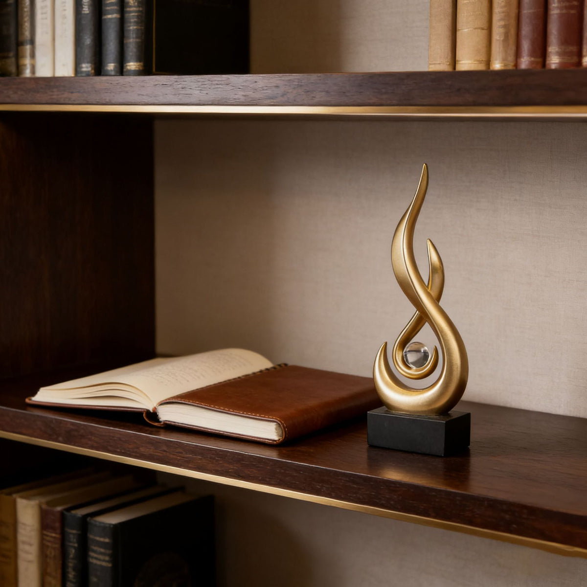 Elegant Abstract Decorative Sculpture Homeandso