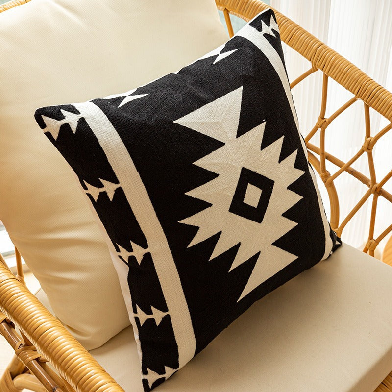 Bohemian Tribal Print Throw Pillow
