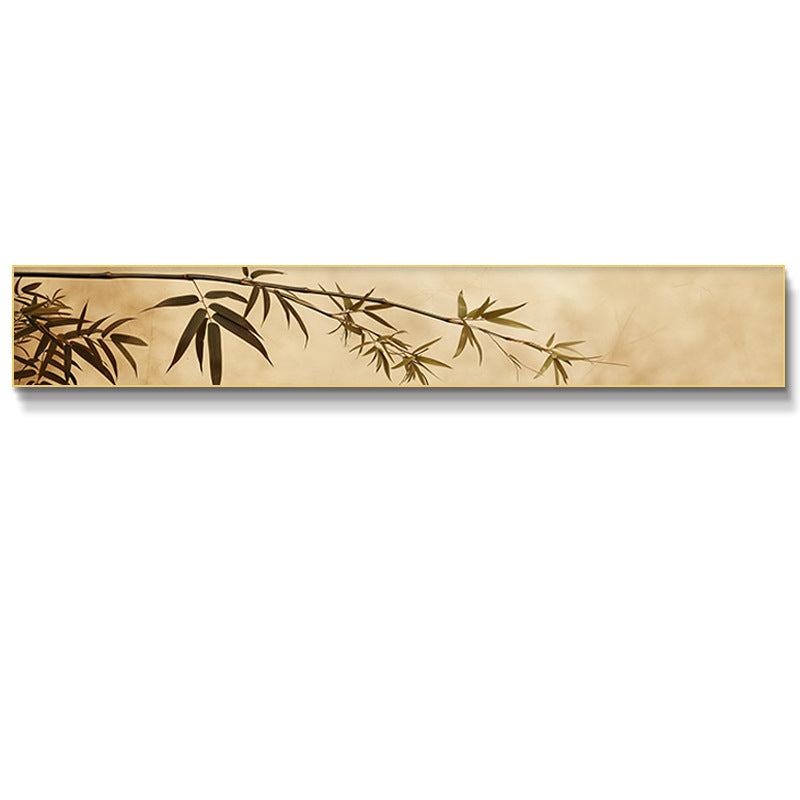 Bamboo-Inspired Horizontal Wall Art Homeandso
