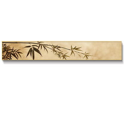 Bamboo-Inspired Horizontal Wall Art Homeandso