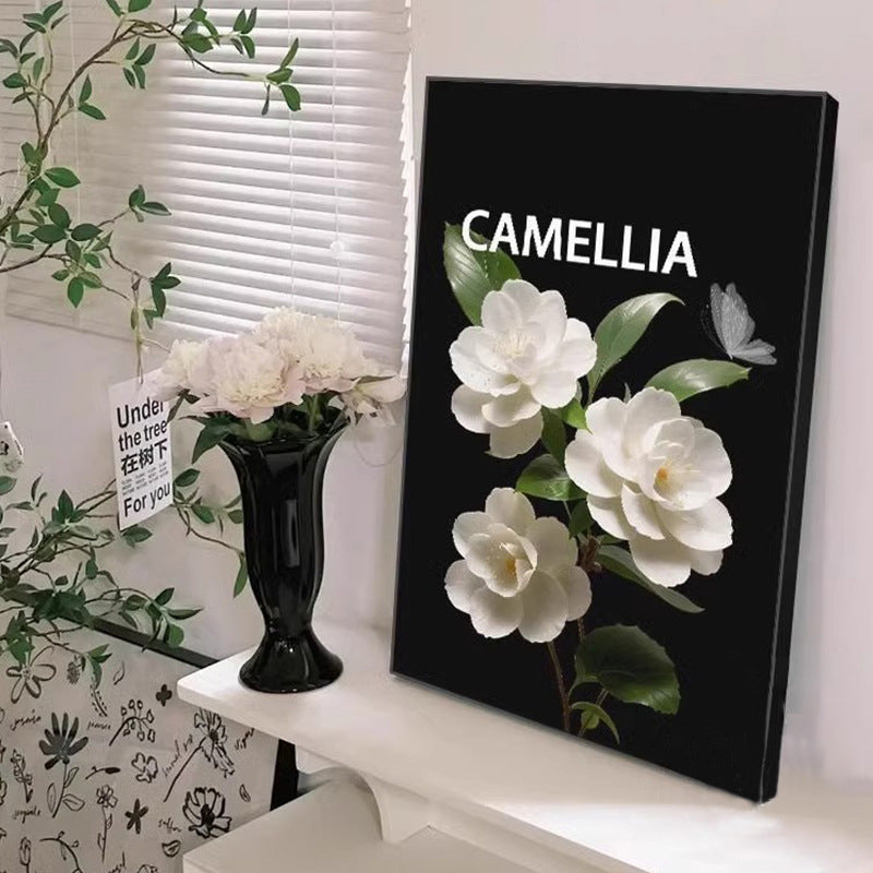 Artistic Floral Wall Art Print Homeandso
