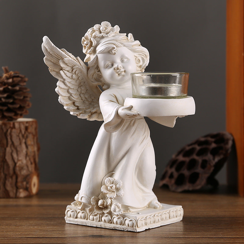 Ghost-Themed Decorative Candle Holder Homeandso
