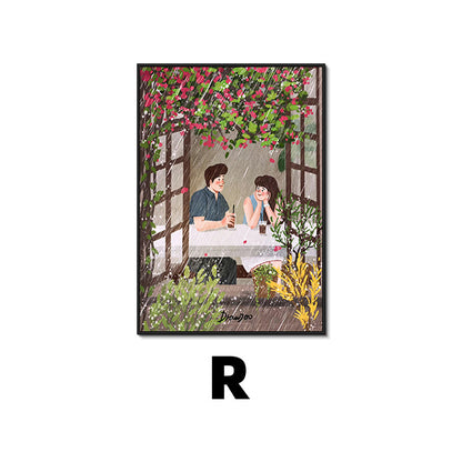 Decorative Illustrative Canvas Art Homeandso