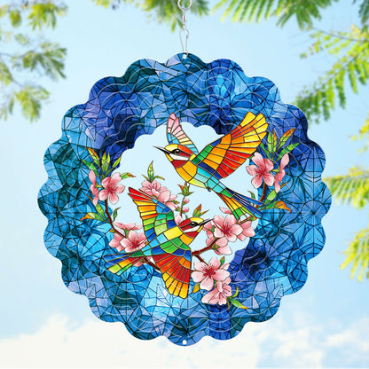 Stained Glass Bird Wall Decoration Homeandso