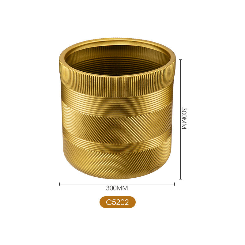 Textured Decorative Plant Pot Homeandso
