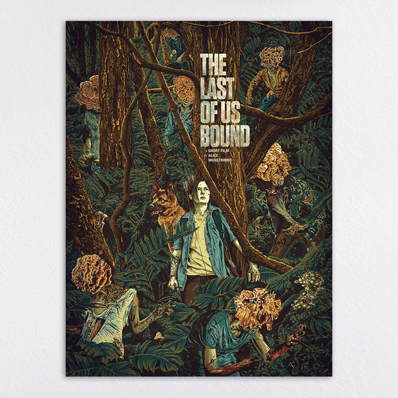 The Last of Us Part II Character Wall Art Homeandso