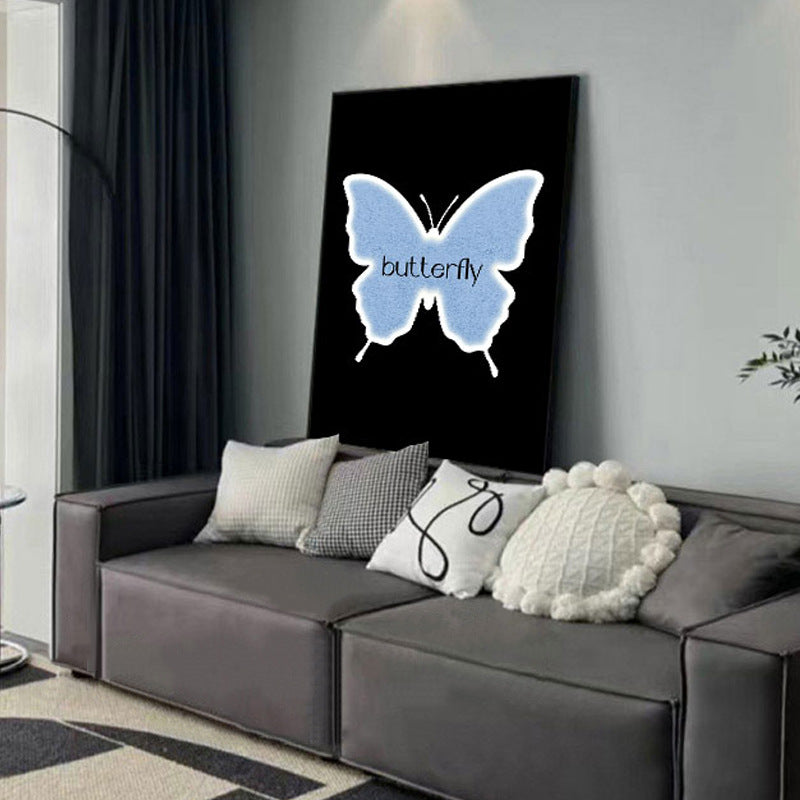 Butterfly-Themed Wall Art Print Homeandso