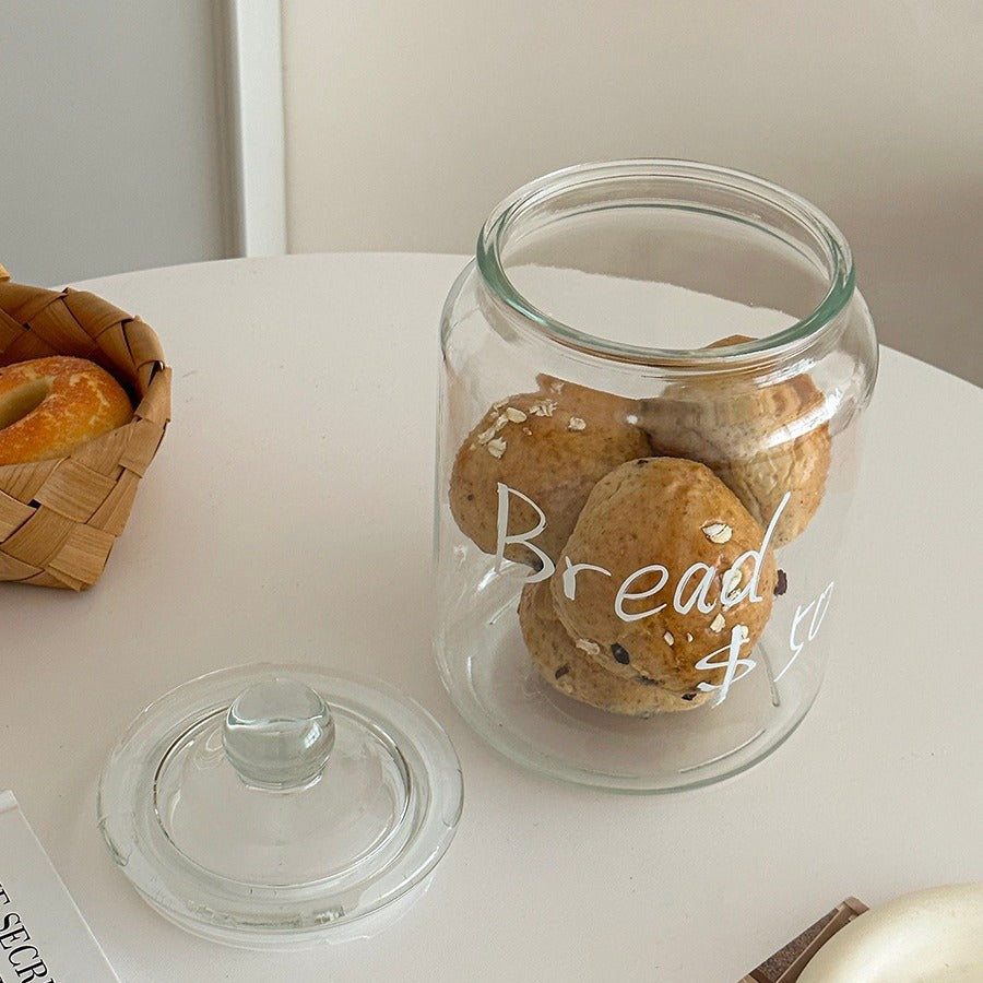 Glass Storage Canister Set