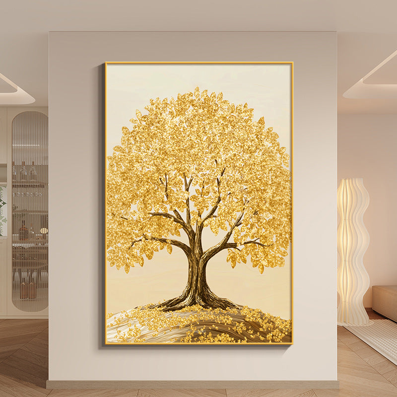 Modern Abstract Tree Canvas Artwork Homeandso