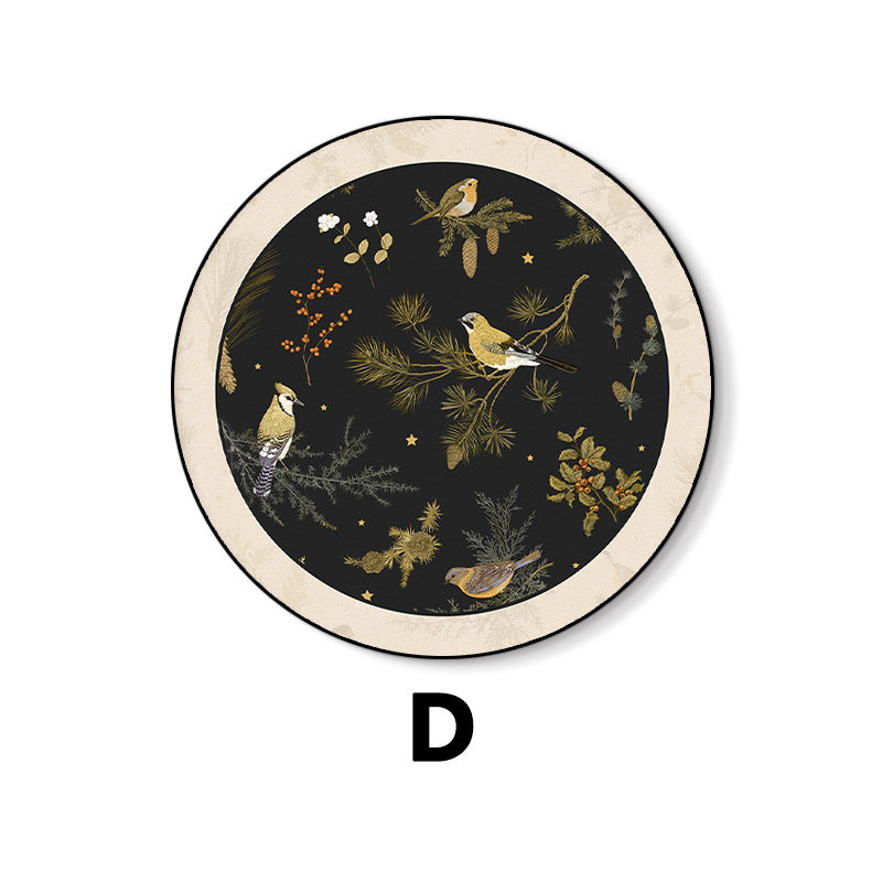Decorative Bird-Themed Wall Plate Homeandso