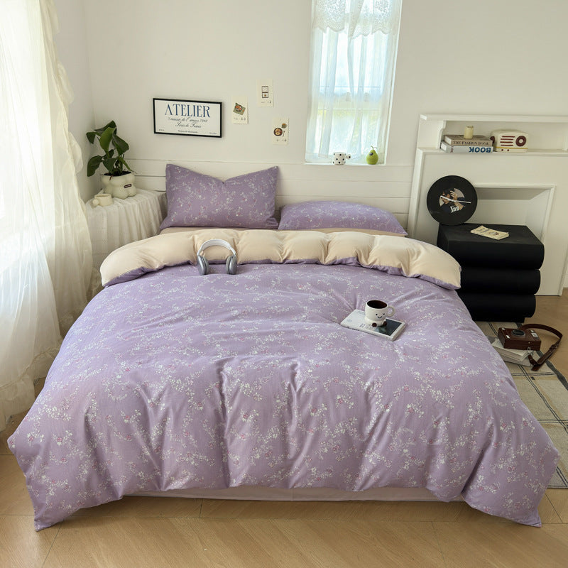 Playful Cartoon Animal-Themed Bedding Set Homeandso