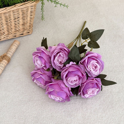Realistic Rose Bouquet for Home Display