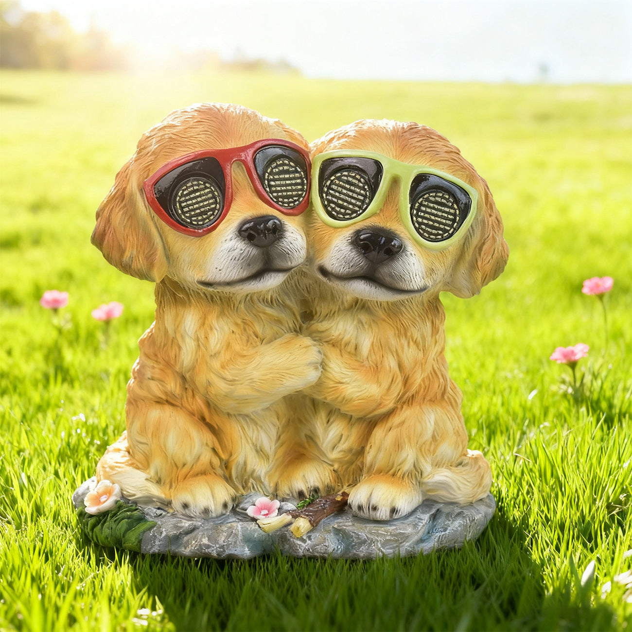 Adorable Puppy Statue Homeandso