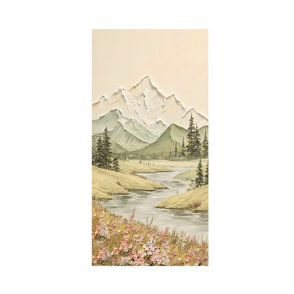 Textured Mountain Landscape Canvas Art Homeandso 1789034896