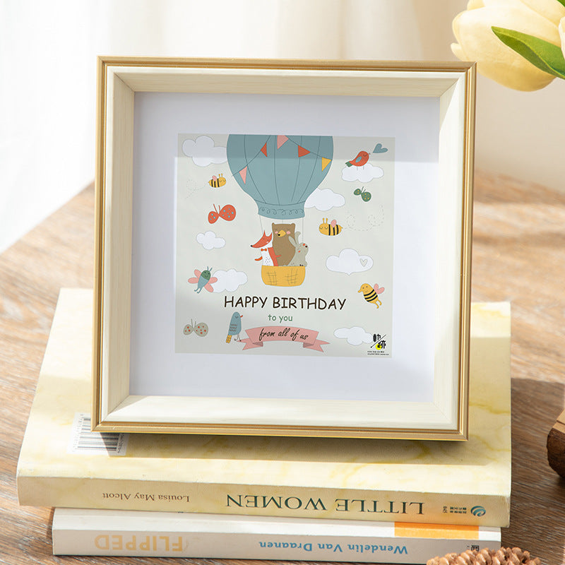 Cute Animal Art Print Frame