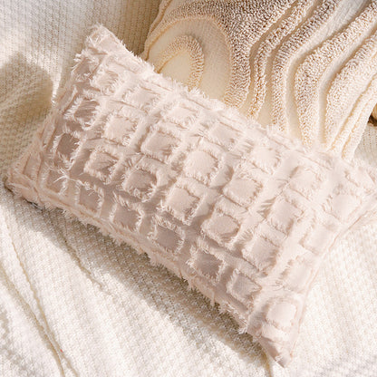 Decorative Woven Textured Throw Pillow