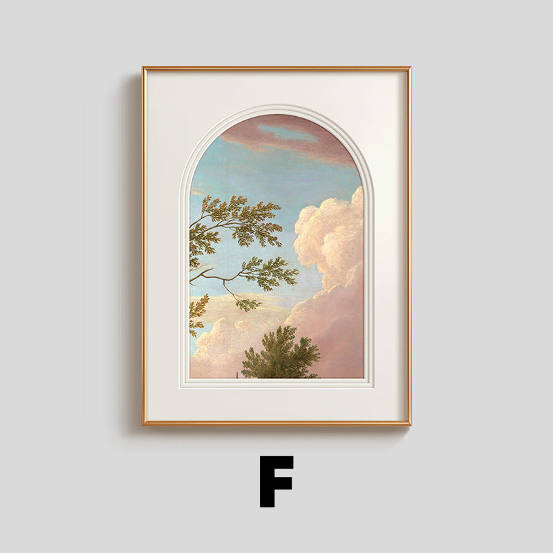 Aesthetic Framed Landscape Art Print Homeandso