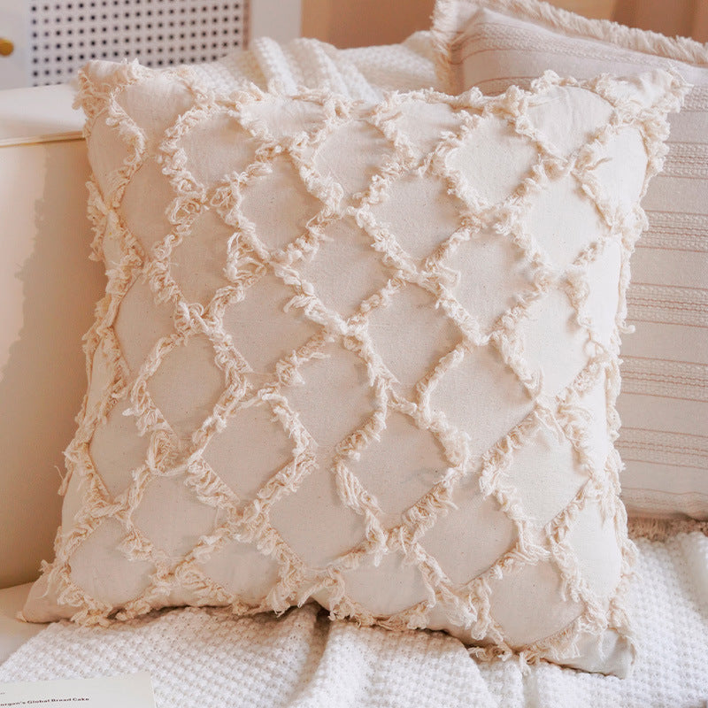 Decorative Landscape Patterned Throw Pillow