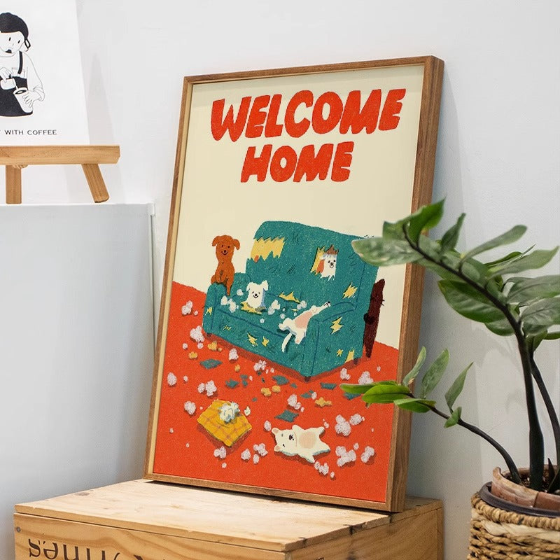 Decorative Welcome Home Wall Art Homeandso