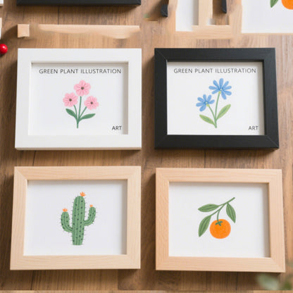 Abstract Botanical Wall Art Print