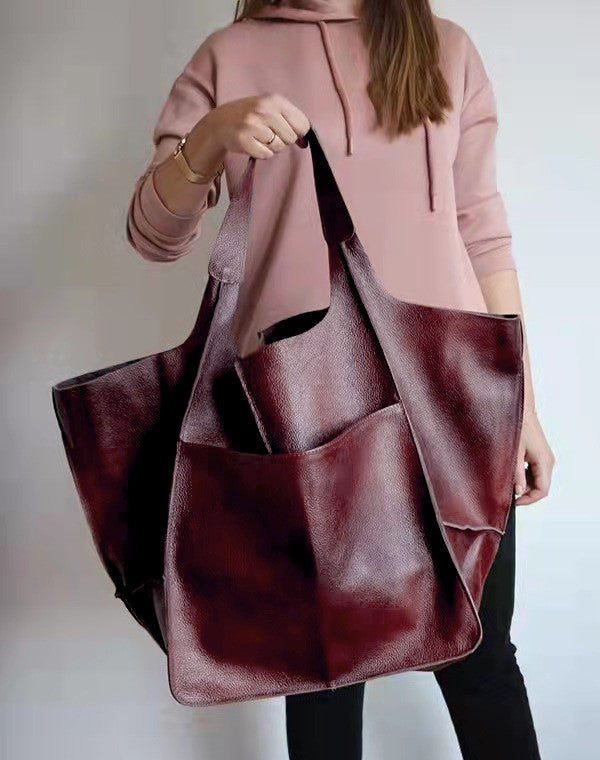Bag made of vegan leather | Soft and light