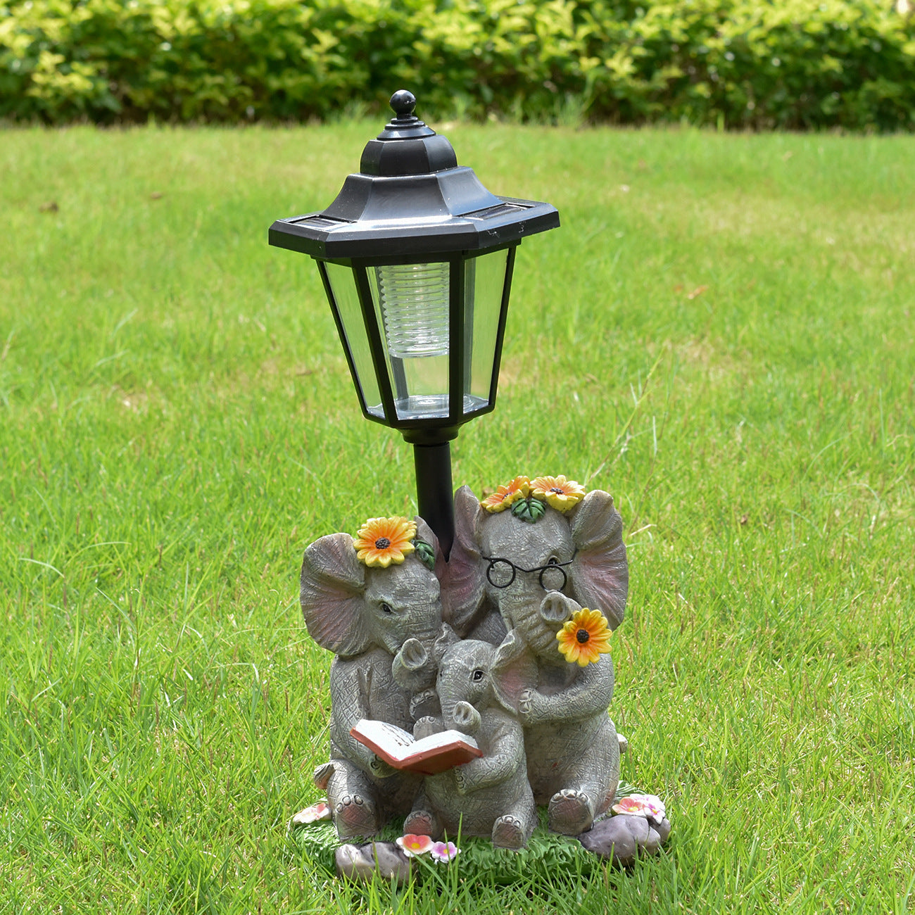 Garden Elephant Family Homeandso