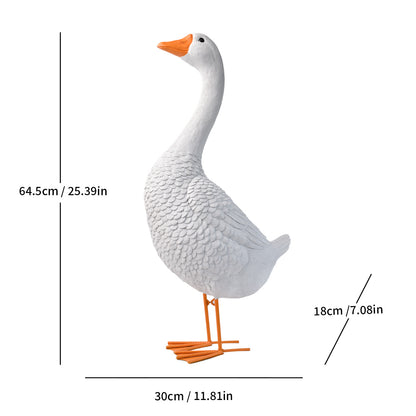 Decorative Goose Figurine Homeandso