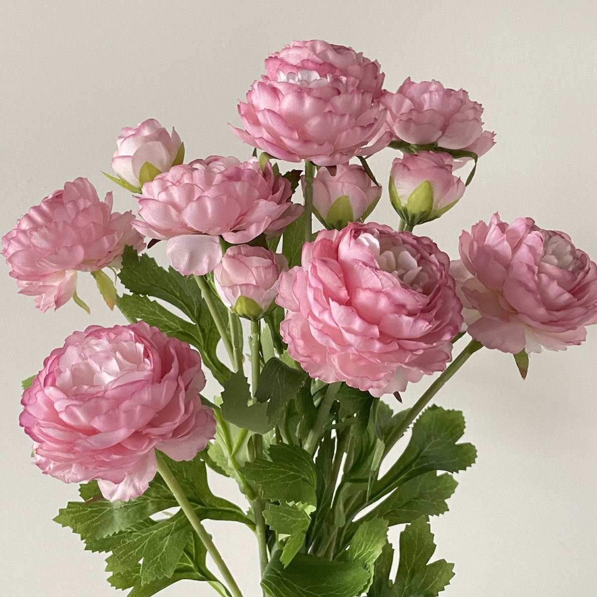 Faux Floral Rose Stem