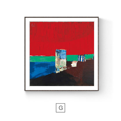 Artistic Coastal Landscape Wall Art Homeandso