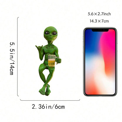 Alien-Inspired Decorative Figurine Homeandso