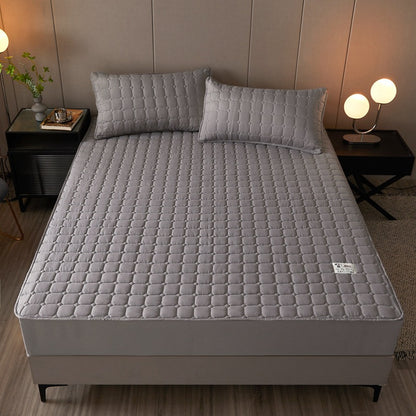 Decorative Quilted Mattress Topper Homeandso