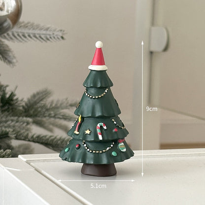Decorative Miniature Christmas Tree Figurine