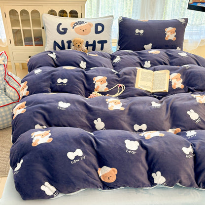 Playful Animal-Themed Comforter Set Homeandso