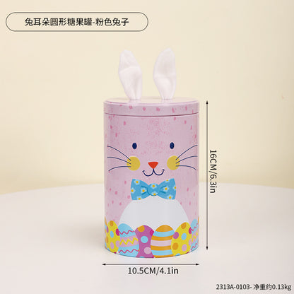 Bunny-Shaped Decorative Storage Canister Homeandso