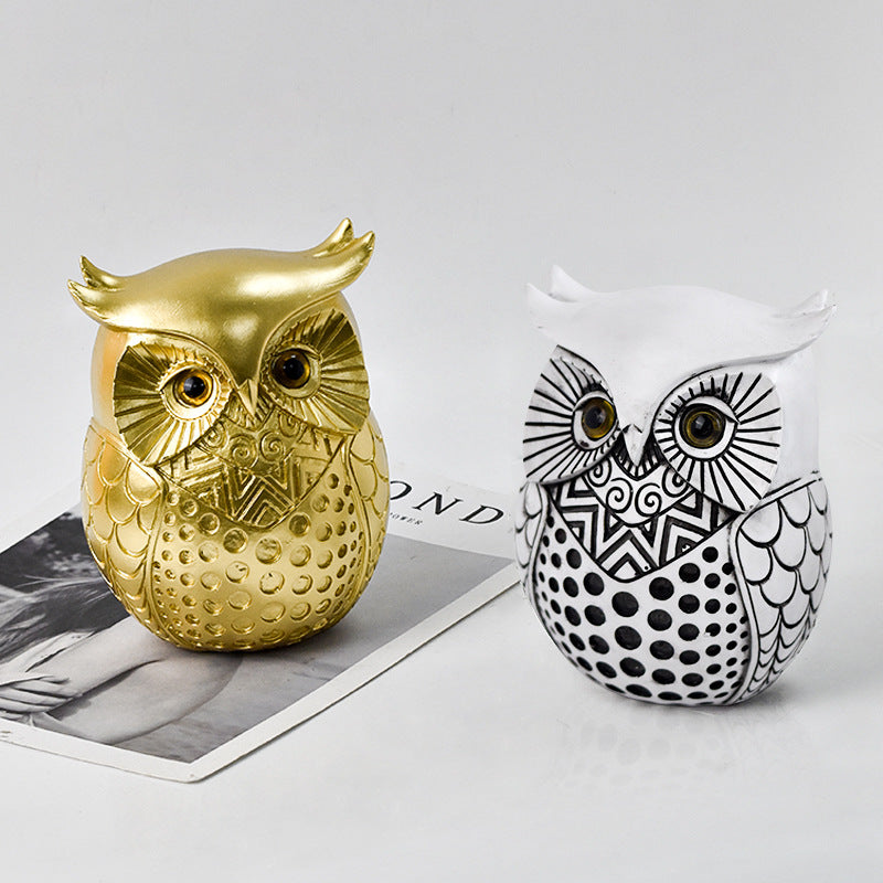 Decorative Owl Figurine Homeandso