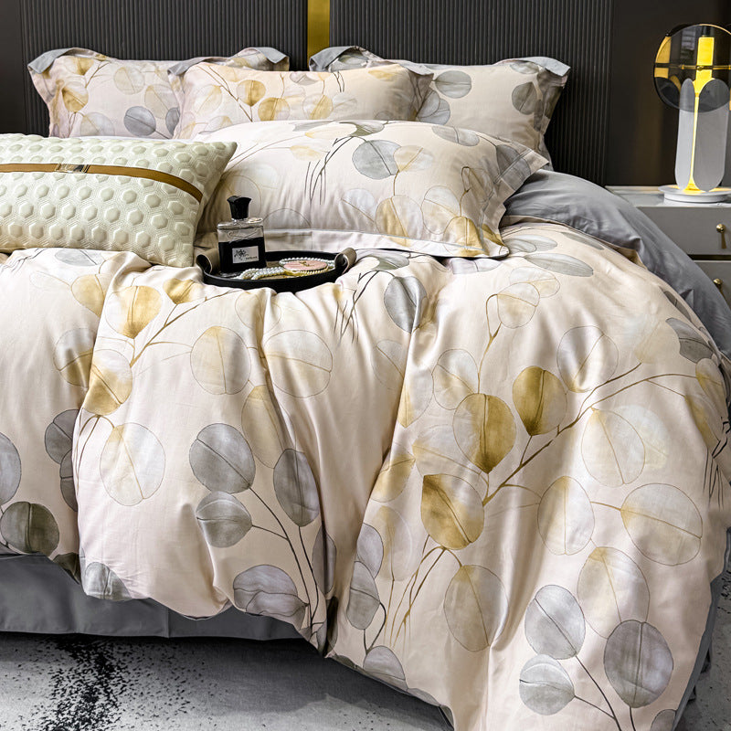 Decorative Premium Floral Print Bedding Set Homeandso