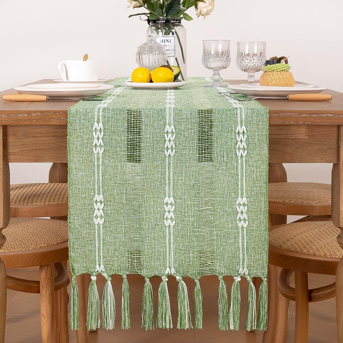 Elegant Table Runner for Dining Room Decor