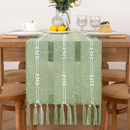 Elegant Table Runner for Dining Room Decor