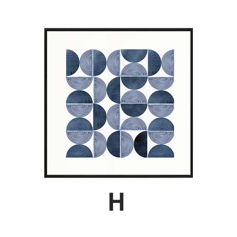 Abstract Grid Pattern Framed Art Print Homeandso
