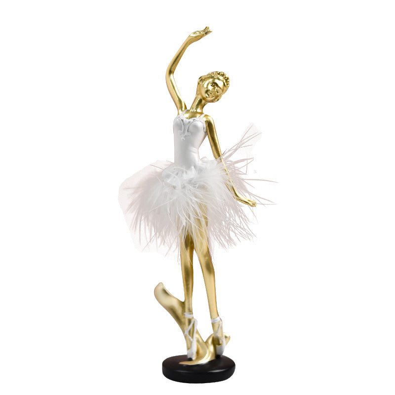Elegant Ballerina Figurine Homeandso