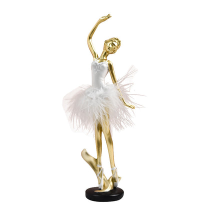 Elegant Ballerina Figurine Homeandso