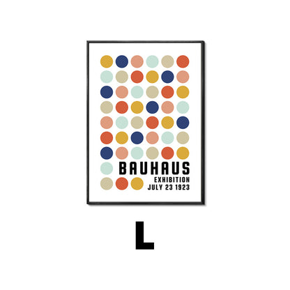 Bauhaus Geometric Wall Art Print Homeandso